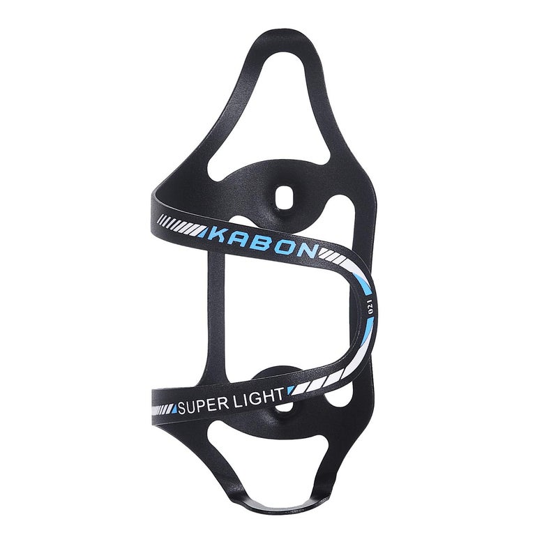 KABON Bike Water Bottle Holder, KABON Lightweight Bicycle Alloy Aluminum Side Load Water Bottle Cage Brackets for Road Bike Cycling Accessories - Blue - Image 1